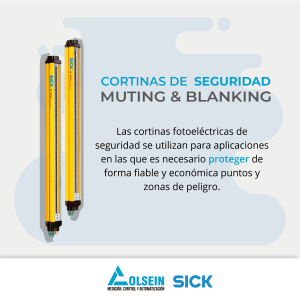 "MUTING" Y EL "BLANKING" en Cortinas de Seguridad