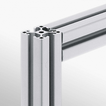 Perfil estructural de aluminio Familia 6 de 30x30 L