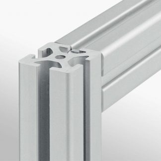 Perfil estructural de aluminio Familia 8 de 40x40 H