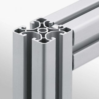 Perfil estructural de aluminio Familia 8 de 40x40 E