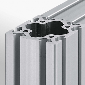 Perfil estructural de aluminio Familia 8 de 80x80 H