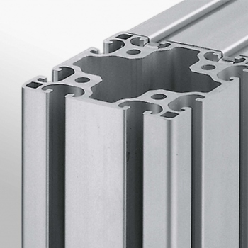 Perfil estructural de aluminio Familia 8 de 80x80 L