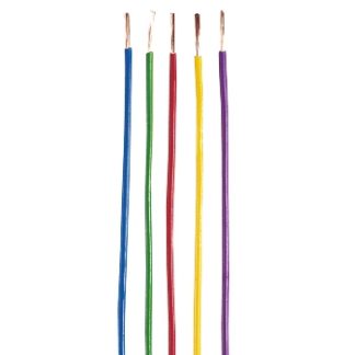 CABLE INDUSTRIAL - CONDUCTOR UNIFILAR; TIPO:H05V-K RING; CALIBRE: 1X1 QMM, RED 18AWG