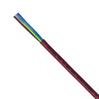 Cable multiconductor de silicón, flexible, libre de halógenos, alta temperatura TIPO:SIHF; CALIBRE: 3xG1.5 QMM RE 16AWG