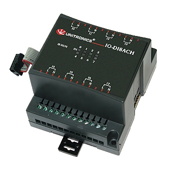 Módulo de entradas digitales compatible con EX-A2X y EX-RC1, IO-DI8-ACH