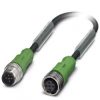 Cable para sensores/actuadores SAC-5P-M12MS/1,0-PUR/M12FS LUP
