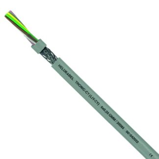 Cable de datos PVC flexible, pantalla de cobre, para EMC TIPO:TRONIC-CY (LIY-CY); CALIBRE: 3X0,5 QMM 20AWG