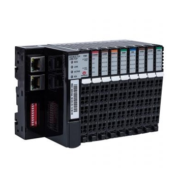 Módulo I/O Remoto, 8 salidas digitales 24VDC/0,5A para adaptador URB-TCP,  indicadores de encendido