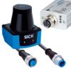 Paquete Escaner láser para monitoreo + cable de conexión + maestro IoLink.