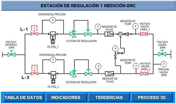regulación gas natural