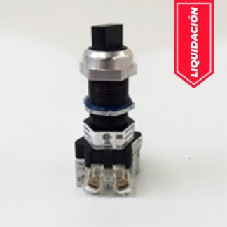 Selector de dos posiciones NA/NC, Ex d en aluminio libre de cobre.